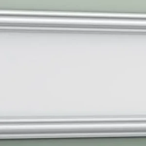 Zertifiziert Casa Padrino Wandpaneel Weiß 150 x 3,2 x H. 50 cm - Barock & Jugendstil Deko Accessoires