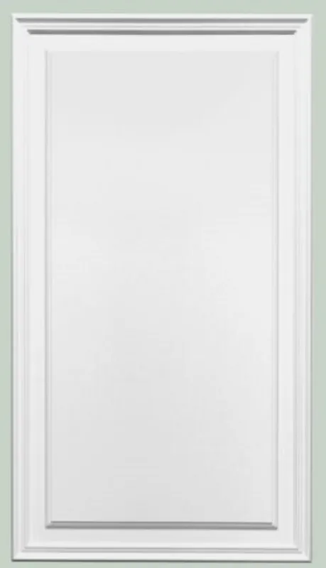 Casa Padrino Wandpaneel Weiß 55 x 1,7 x H. 90,5 cm - Rechteckiges Paneel - Deko Accessoires Knallerangebot