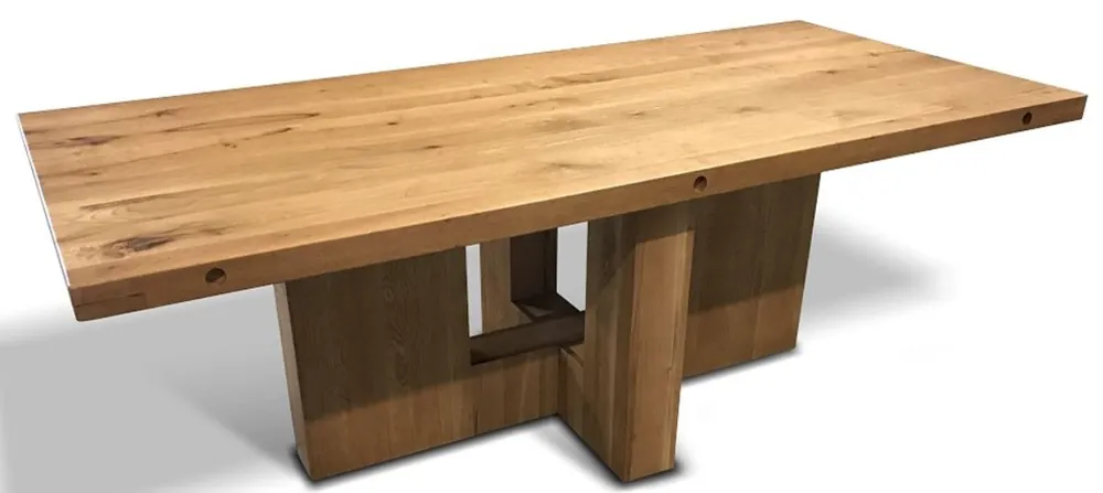 Angebot Casa Padrino Luxus Massivholz Esstisch - Verschiedene Größen & Farben - Rustikale Esszimmer Möbel