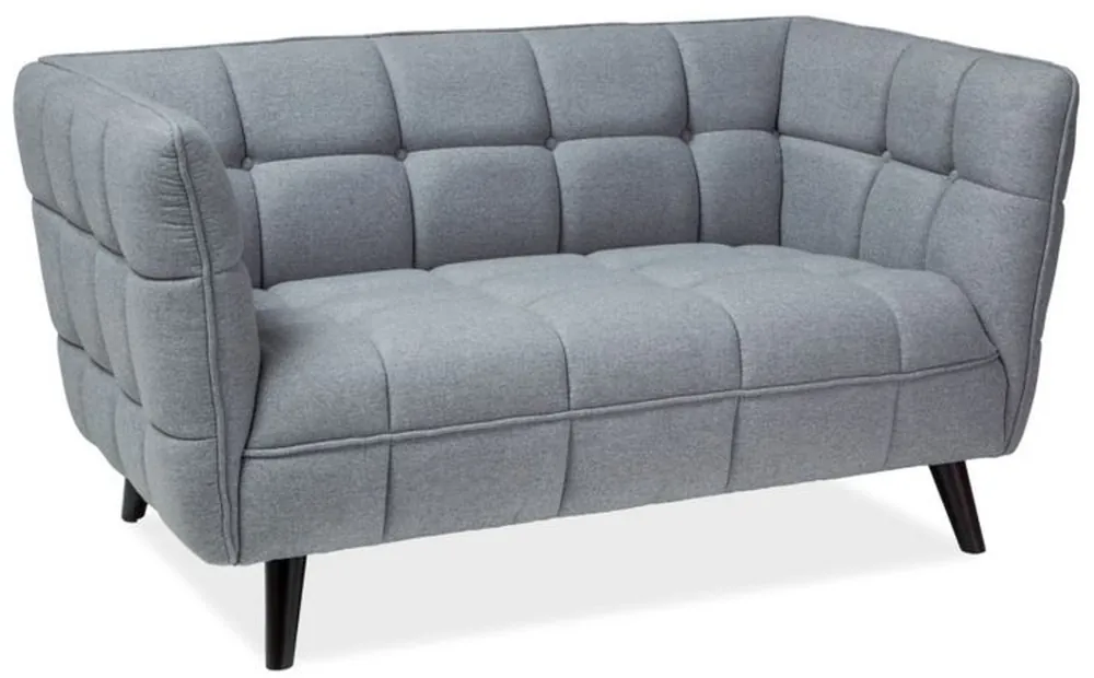 Solange Der Vorrat Reicht Casa Padrino Luxus Sofa Grau / Schwarz 142 x 85 x H. 78 cm - Wohnzimmer Couch - Luxus Möbel