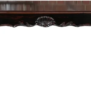 Versand Am Gleichen Tag Casa Padrino Barock Esstisch Schwarz / Braun Antik Stil Look mit Glasplatte - Esszimmer Tisch im Barockstil - ALLE GRÖSSEN