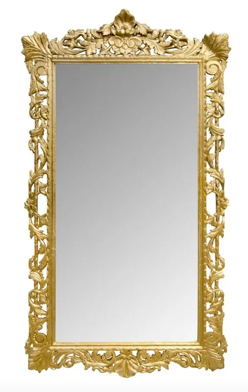 Must-Have Casa Padrino Barock Wandspiegel Gold 115 x H. 202 cm - Barockstil Spiegel Antik Stil Möbel