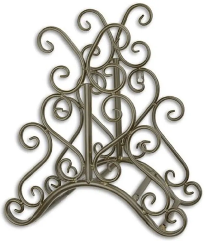 Casa Padrino Jugendstil Gartenschlauch Wandhalter Braun 31,6 x H. 34,5 cm - Nostalgische Metall Schlauch Wandhalterung - Barock & Jugendstil Garten Accessoires Direktkauf