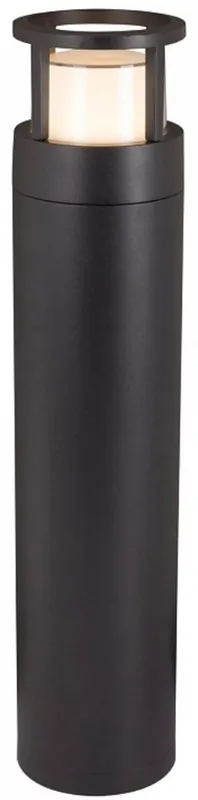 Markenprodukt Casa Padrino LED Außenleuchte Schwarz Ø 10,8 x H. 50 cm - Wetterbeständige Gartenleuchte - Terrassenleuchte - Moderne Garten & Terrassen Beleuchtung