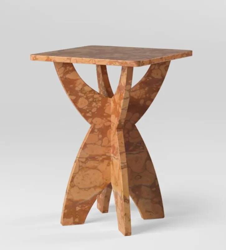 Meistverkauft Casa Padrino Luxus Rosso Verona Marmor Beistelltisch Terracottafarben 45 x 45 x H. 60 cm - Wohnzimmer Möbel - Luxus Qualität