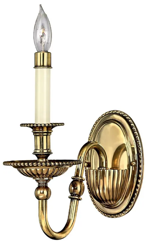 Begrenztes Angebot Casa Padrino Barock Messing Wandleuchte 11,4 x 24,1 x H. 27,9 cm - Prunkvolle Hotel & Restaurant Wandlampe im Barockstil - Luxus Qualität