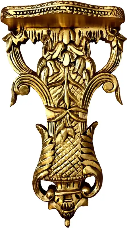 Casa Padrino Barock Wandkonsole Gold - Konsole Antik Stil Wandstuck Stuck Ornament Sale