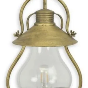Knallerangebot Casa Padrino Jugendstil Laterne Antik Gold 22,3 x 19 x H. 46,5 cm - Zinn Tischlaterne mit Tragegriff - Deko Accessoires