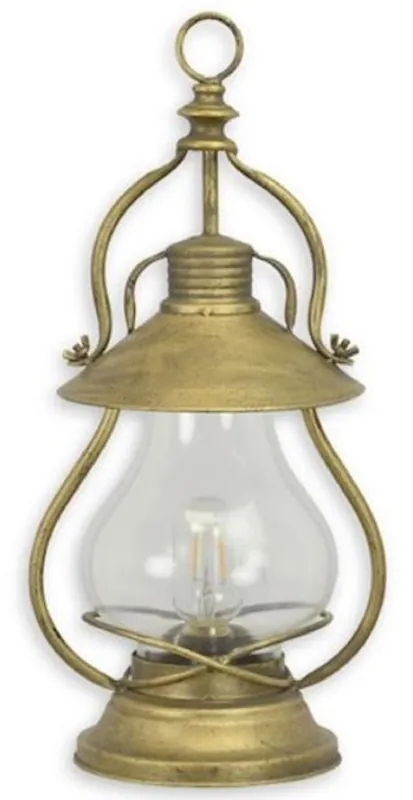 Knallerangebot Casa Padrino Jugendstil Laterne Antik Gold 22,3 x 19 x H. 46,5 cm - Zinn Tischlaterne mit Tragegriff - Deko Accessoires