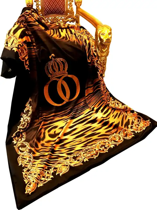 Luxus Wohndecke Pompöös by Casa Padrino Barock Krone & Flamme von Harald Glööckler mit Glitzersteinen Saisonangebot