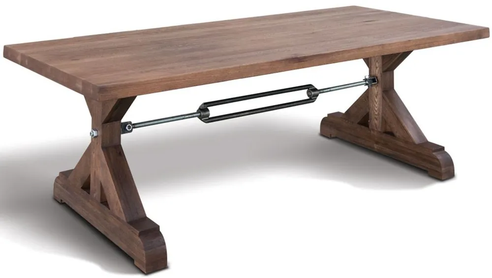 Casa Padrino Industrial Design Esstisch - Alle Farben & Größen - Massivholz Küchentisch - Esszimmer Möbel Markenprodukt