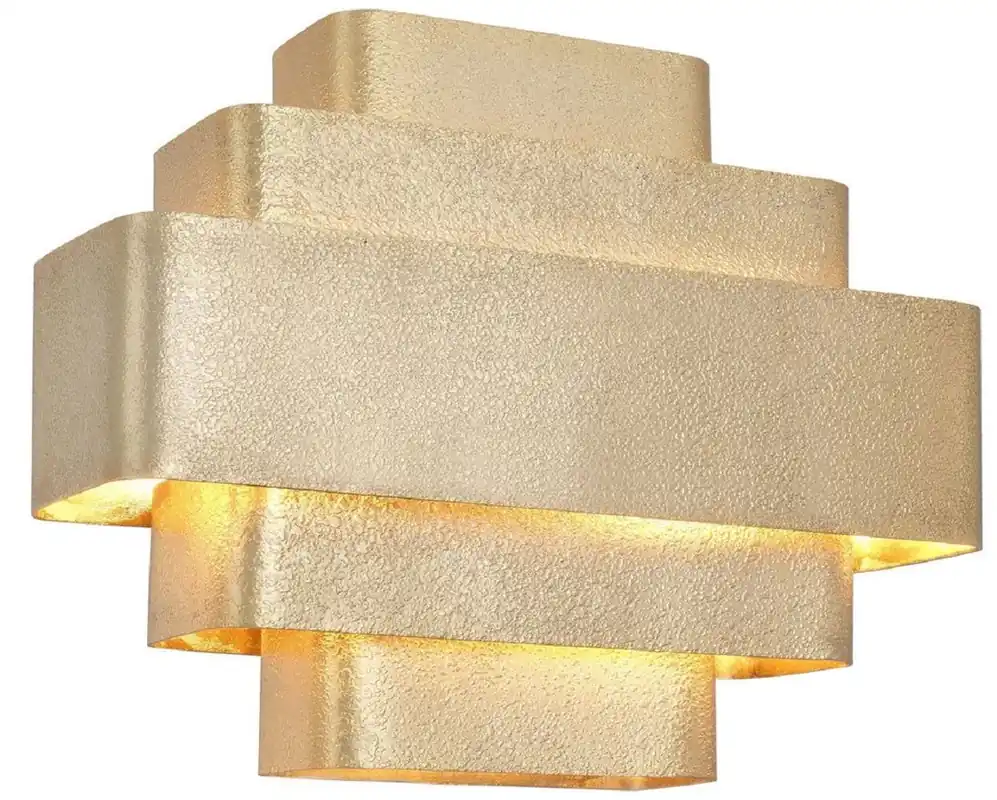 Top-Angebot Casa Padrino Luxus Wandleuchte Gold 38 x 12,5 x H. 31 cm - Elegante Wohnzimmer Wandlampe - Wohnzimmer Leuchten
