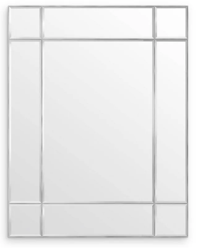 Sale Casa Padrino Luxus Wandspiegel Silber 140 x 4 x H. 180 cm - Wohnzimmer Spiegel - Schlafzimmer Spiegel - Garderoben Spiegel - Luxus Möbel