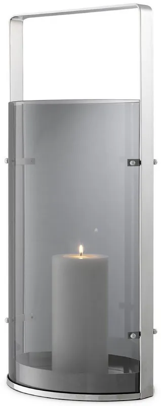 Casa Padrino Luxus Kerzenleuchter Silber / Grau 29,5 x 21 x H. 65 cm - Gastronomie Accessoires - Luxus Qualität Saisonangebot