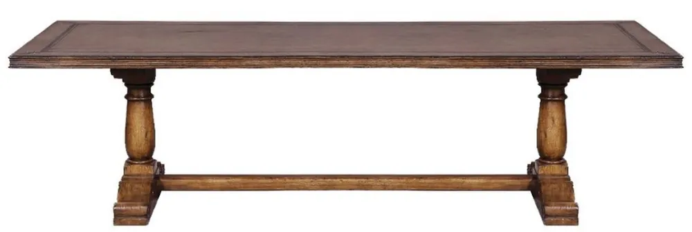 Knallerangebot Casa Padrino Luxus Landhausstil Esstisch Braun 275 x 116 x H. 77 cm - Rustikaler Massivholz Küchentisch - Rustikale Landhausstil Massivholz Esszimmer Möbel