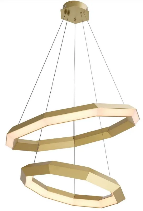 Casa Padrino Luxus LED Kronleuchter Antik Messingfarben Ø 80 x H. 206 cm - Wohnzimmer Kronleuchter - Hotel Kronleuchter - Luxus Qualität Preis Gesenkt