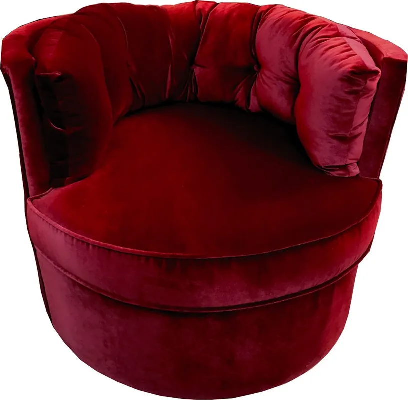 Preis Gesenkt Casa Padrino Luxus Sessel Bordeauxrot 90 x 86 x H. 72 cm - Wohnzimmer Sessel mit edlem Samtstoff - Wohnzimmer Möbel - Luxus Qualität