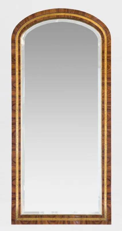 Rabatt Casa Padrino Luxus Barock Spiegel Braun / Antik Gold 60 x 3 x H. 135 cm - Edler Massivholz Wandspiegel im Barockstil - Barock Möbel