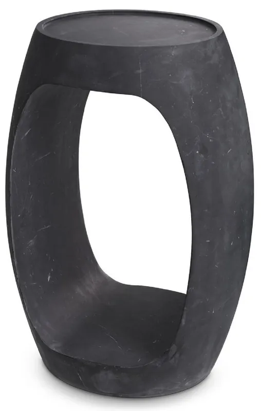 Meistverkauft Casa Padrino Luxus Marmor Beistelltisch Schwarz 37 x 29 x H. 55,5 cm - Marmor Möbel - Luxus Qualität