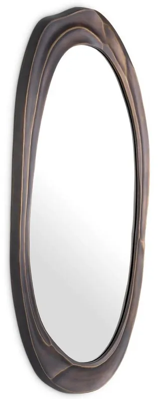Preiswert Casa Padrino Luxus Wandspiegel Bronze 71,5 x 4 x H. 144 cm - Aluminium Wohnzimmer Spiegel - Schlafzimmer Spiegel - Garderoben Spiegel - Luxus Möbel - Luxus Interior