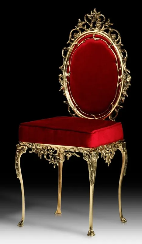 Jetzt Bestellen Casa Padrino Luxus Barock Esszimmer Stuhl Bordeauxrot / Gold - Handgefertigter Bronze Stuhl mit edlem Samtstoff - Luxus Esszimmer Möbel im Barockstil - Barock Möbel