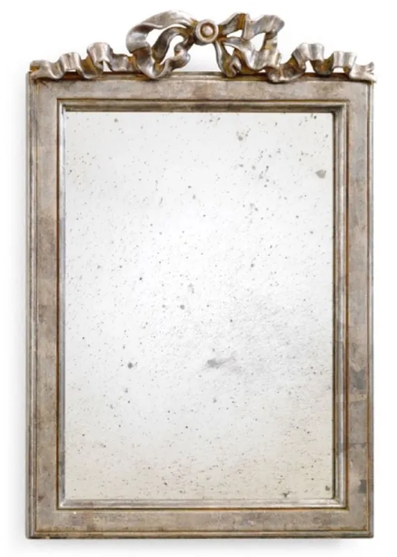 Casa Padrino Luxus Barock Spiegel Antik Silber - Handgefertigter italienischer Barockstil Wandspiegel mit antikem Spiegelglas - Luxus Möbel im Barockstil - Luxus Qualität - Made in Italy Sofort Bestellen