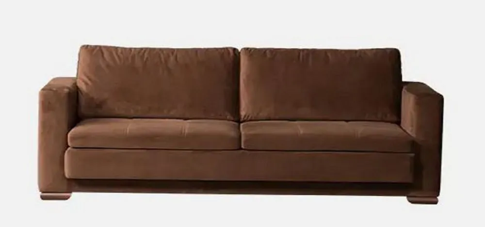 Casa Padrino Luxus 3er Sofa Braun 211 x 88 x H. 67 cm - Wohnzimmer Sofa - Hotel Sofa - Wohnzimmer Möbel - Hotel Möbel - Luxus Möbel - Luxus Einrichtung Knallerangebot