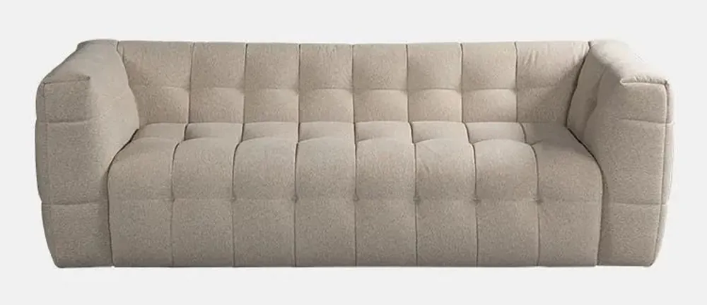 Nur Heute Casa Padrino Luxus Sofa Grau 230 x 96 x H. 74 cm - Wohnzimmer Sofa - Hotel Sofa - Wohnzimmer Möbel - Wohnzimmer Einrichtung - Hotel Möbel - Luxus Möbel - Luxus Einrichtung