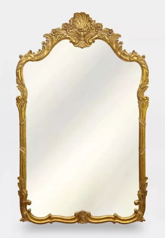 Casa Padrino Luxus Barock Spiegel Gold - Hangefertigter Barockstil Wandspiegel - Luxus Möbel im Barockstil - Prunkvolle Barock Möbel - Edel & Prunkvoll Jetzt Kaufen