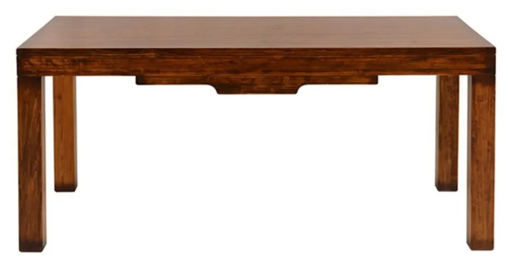 Nur Heute Casa Padrino Luxus Vintage Stil Esstisch Dunkelbraun 180 x 93,5 x H. 78 cm - Rechteckiger Massivholz Esszimmertisch - Esszimmer Möbel - Massivholz Möbel - Vintage Stil Möbel - Luxus Möbel