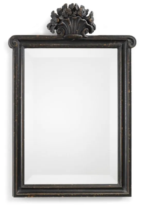 Casa Padrino Luxus Barock Spiegel Antik Schwarz - Handgefertigter italienischer Barockstil Wandspiegel - Luxus Möbel im Barockstil - Luxus Qualität - Made in Italy Neue Kollektion