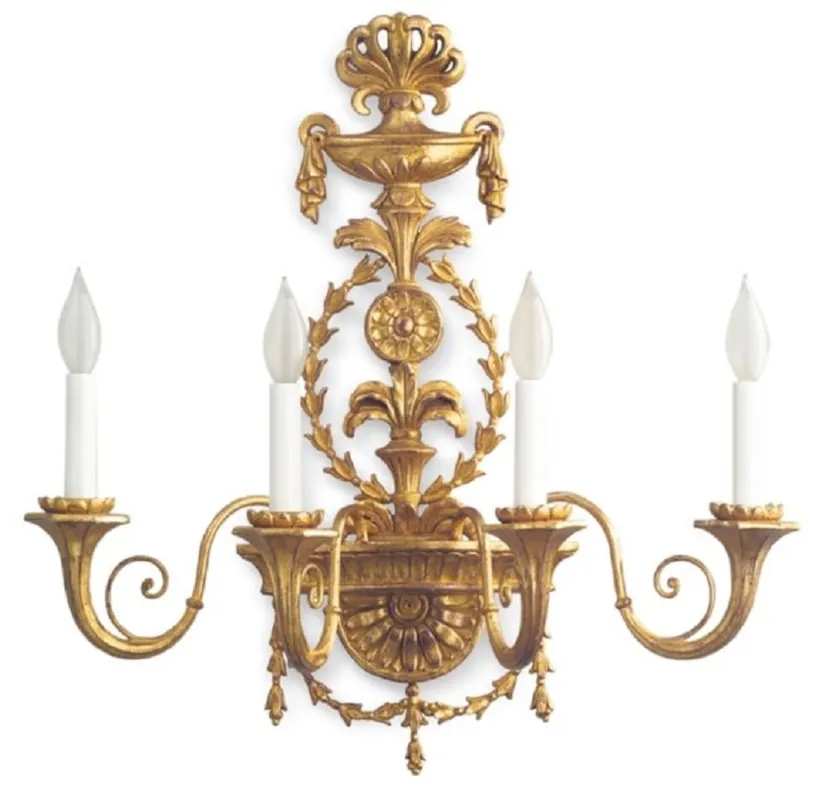 Solange Der Vorrat Reicht Casa Padrino Luxus Barock Wandleuchte Antik Gold 61 x 24 x H. 62 cm - Prunkvolle Wandlampe im Barockstil - Barock Leuchten - Luxus Qualität - Made in Italy