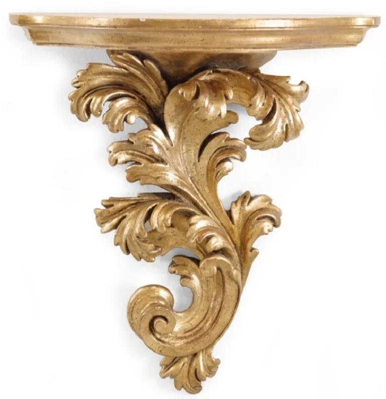 Casa Padrino Luxus Barock Wandkonsole Antik Gold - Handgefertigte Barockstil Wanddeko Konsole - Barock Wanddeko - Barock Möbel - Luxus Qualität - Made in Italy Heißes Angebot