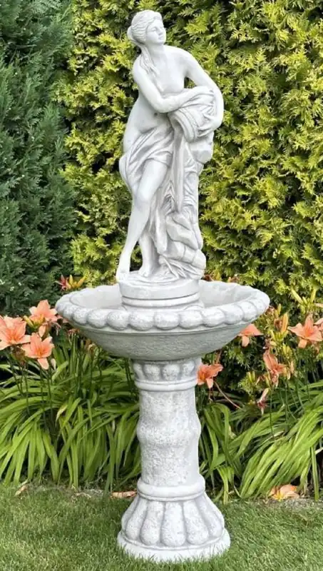 Sonderangebot Casa Padrino Barock Springbrunnen Grau Ø 63 x H. 152 cm