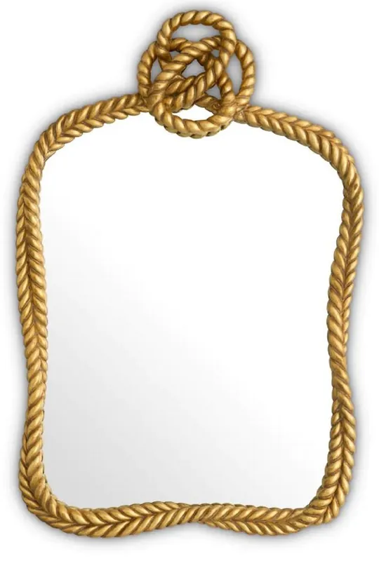 Casa Padrino Luxus Mahagoni Spiegel Antik Gold H. 121 cm Preisreduziert