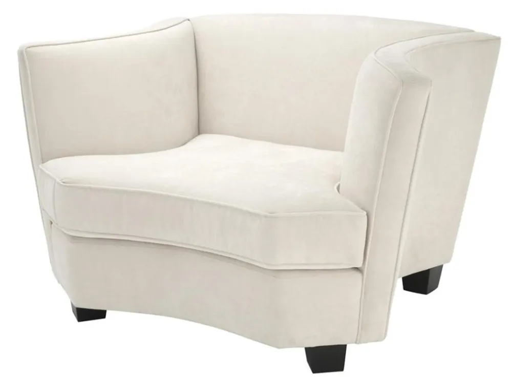 Neue Ware Casa Padrino luxury armchair natural color 118.5 x 97 x H. 74 cm - hotel collection