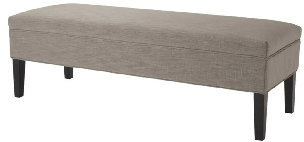 Casa Padrino designer seat bench light brown 140 x 50 x H. 45 cm - luxury furniture Bestpreis