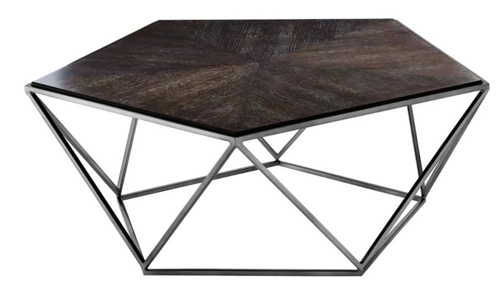 Sichere Zahlung Casa Padrino coffee table / living room table 94 x 94 x H. 38 cm - luxury furniture