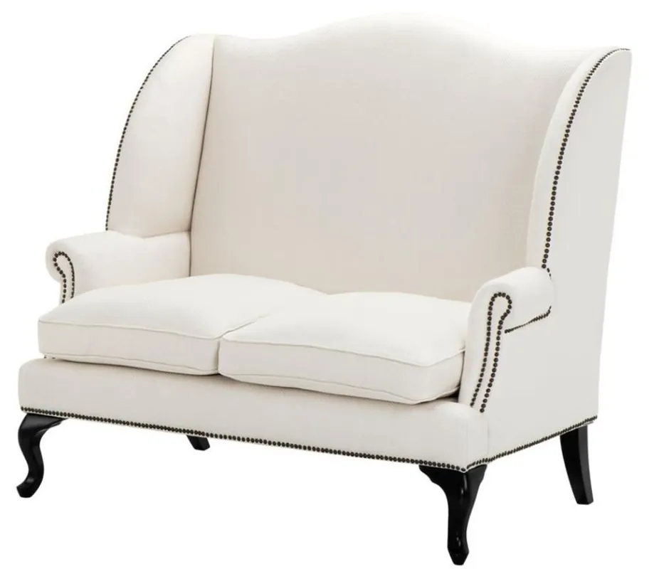 Casa Padrino designer sofa white 144 x 80 x H. 150 cm - luxury hotel furnishings Sale