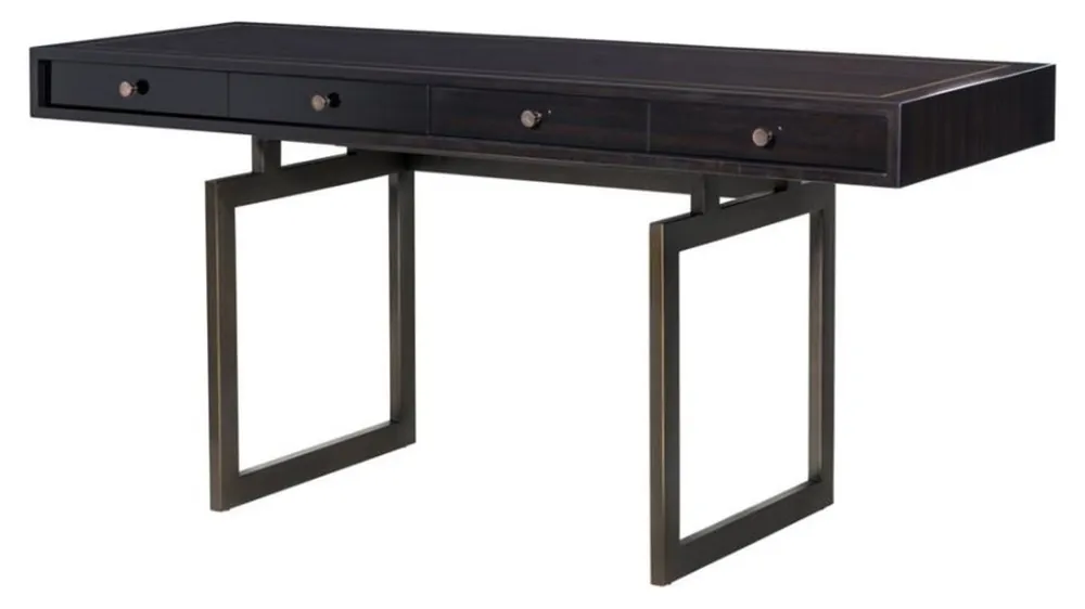 Garantierte Lieferung Casa Padrino luxury writing desk 160 x 55 x H. 76 cm - designer collection