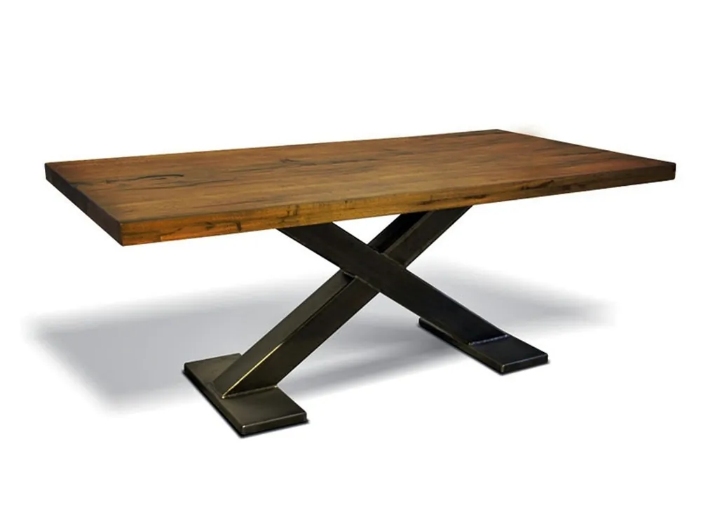 Casa Padrino Luxury solid wood dining table - oak - 200 cm x 100 cm x H78 cm - Heavy construction Neu