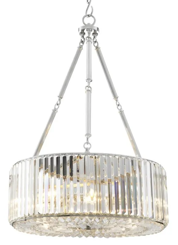Casa Padrino luxury chandelier silver 53 x H. 77,5 cm - luxury hotel collection Sonderangebot