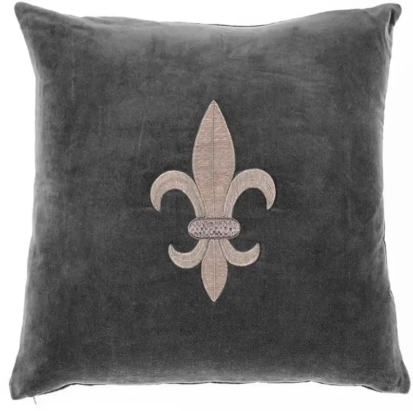 Casa Padrino Living Room Pillow Gray / Silver 60 x 60 cm - Luxury Pillow Garantierte Lieferung