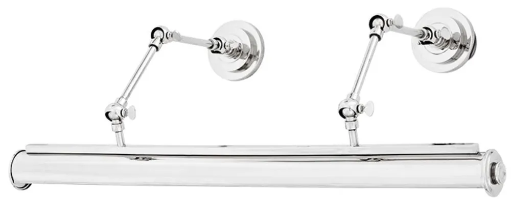 Direkt Vom Hersteller Casa Padrino wall lamp silver 63 x 16 x H. 21 cm - luxury office wall light