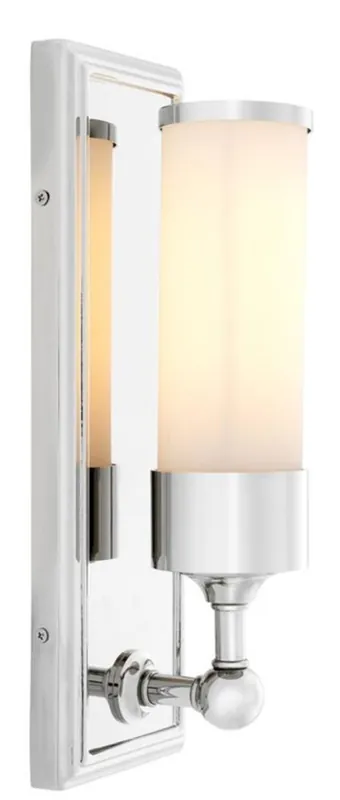 Casa Padrino luxury hotel / restaurant wall light silver - living room wall lamp Ausverkauf