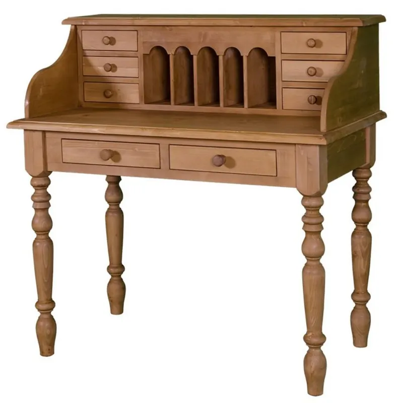 Neu Casa Padrino desk in the country house style in brown 109 x 60 x H. 110 cm - country house style collection