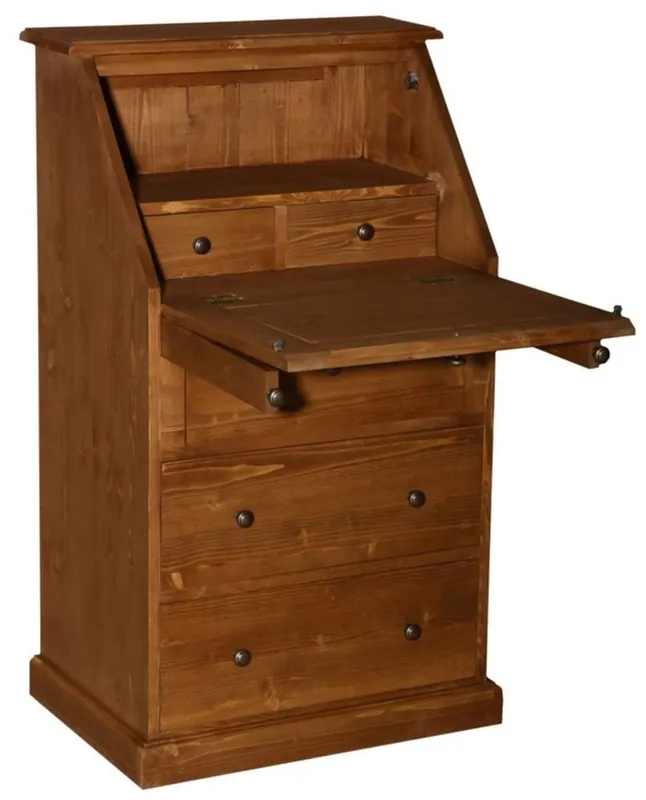 Casa Padrino country house style desk with 5 drawers 65 x 45 x H. 110 cm - country style furniture Super-Preis
