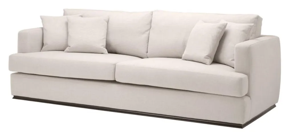 Meistverkauft Casa Padrino living room sofa natural color 234 x 103 x H. 86 cm - luxury quality