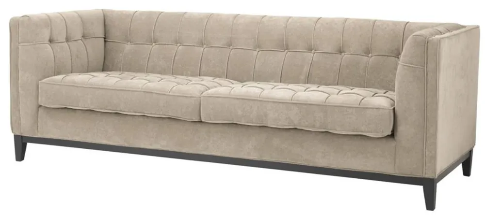 Casa Padrino luxury sofa greige 230 x 81 x H. 78 cm - luxury collection Kracherpreis