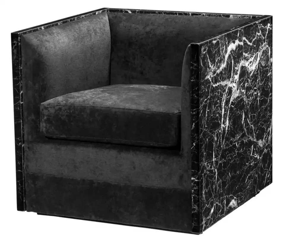 Wochenendangebot Casa Padrino luxury hotel armchair black 71 x 70 x H. 68 cm - limited edition